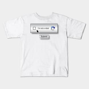 I'm not a robot Kids T-Shirt